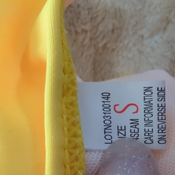 Two Set Baby blue Canary Yellow Small Bikini - Picture 11 of 15